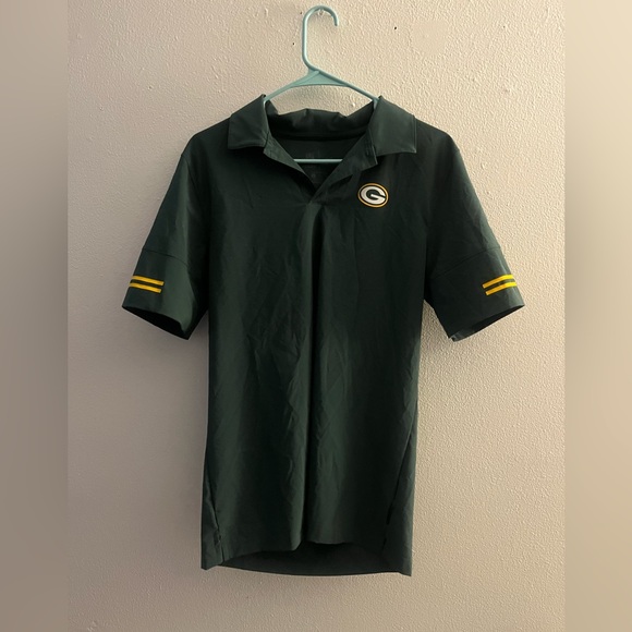 Nfl Nike Other - Men's Green Bay Packer On Field Apparel Polo